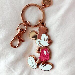 Mickey - Disney Parks Rose Gold Keychain